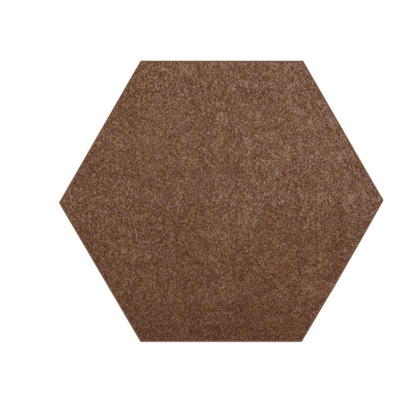 Modern Plush Pet and Kids Friendly Solid Color Brown Area Rugs, Stain & Fade Resistance, Perfect for Living Room, Dining Room, Bedroom, Playroom and Kidsroom, Event, Wedding, Ambereen Rug