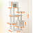 64 Inches Multi-Level Large Cat Tree-2070699163