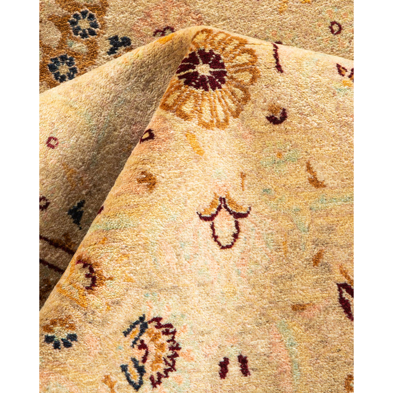 Classic One-of-a-Kind 4' 2" X 6' 4" Hand Knotted Area Rug