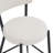 Macayla Upholstered Counter Stool with Metal Frame-723589534-726696718-726696717