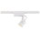 1 Light - MR16 - 12V Track Head - Round - White Finish