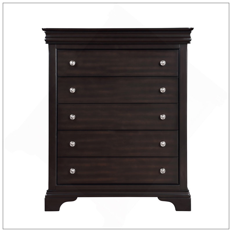Dominique - Commode - Brun foncé