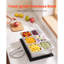 Stainless Steel Food Storage Container - Set of 12 Containers and Lids