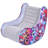 37" Graffiti Design Flocked Inflatable Lounge Chair