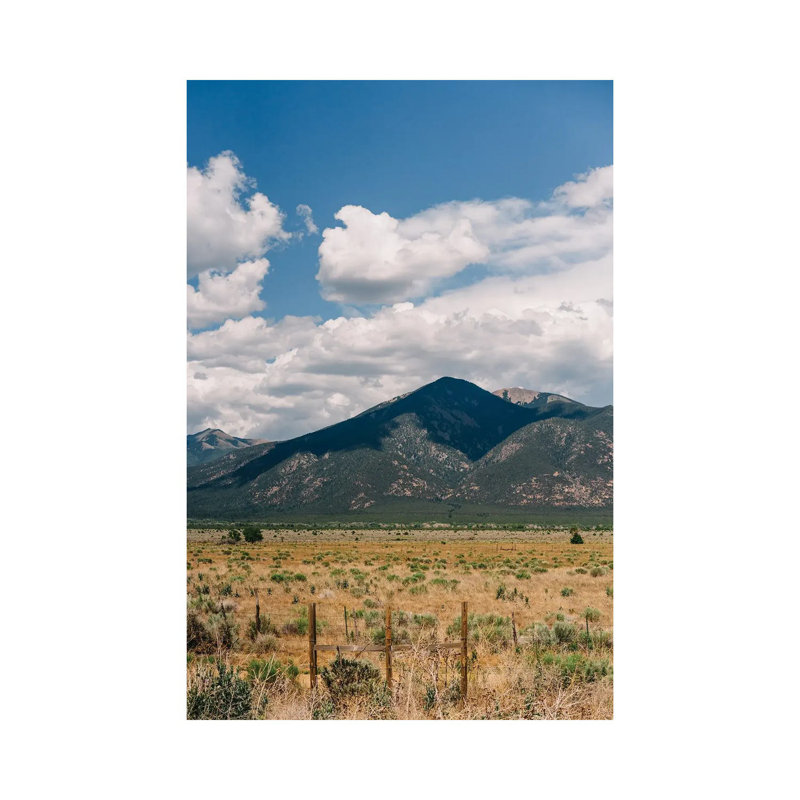 Taos Mountains II by Bethany Young - Print on Canvas, 30.48cm H x 20.32cm W x 1.91cm D, Wrapped Canvas