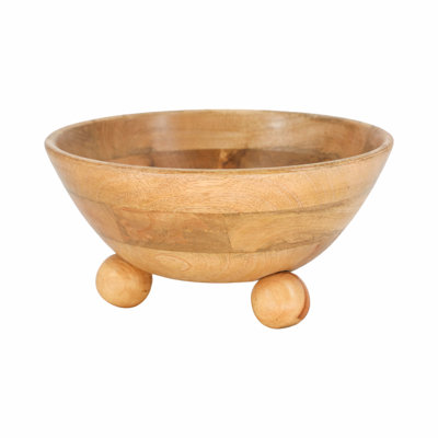 12" Bowl With Ball Feet