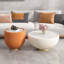 Table basse d'appoint moderne en cuir PU-121934101-114239819