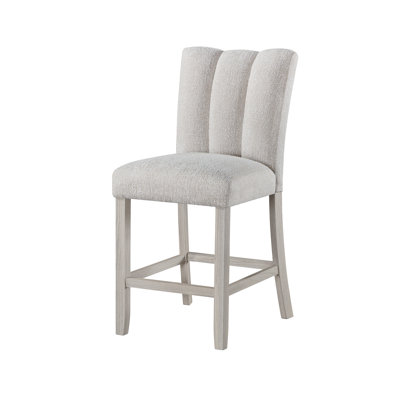 Ensemble de 2 tabourets de bar Magaly Beige