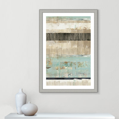 Celadon Dreams - Framed Art Self Matted by Tom Reeves