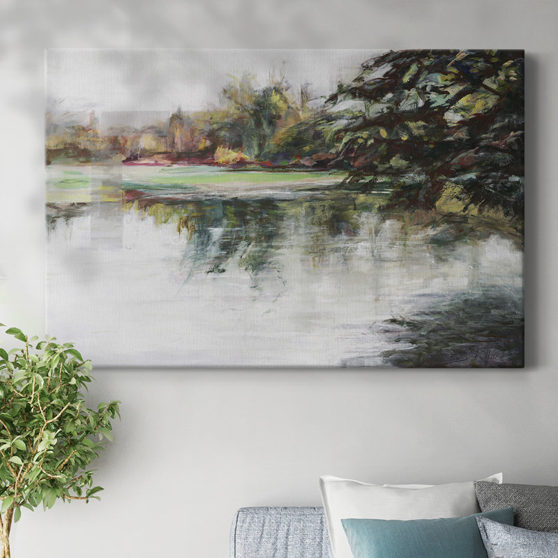 Sur toile tendue, H 12 po x l 18 po