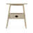 William Yeoward Solid Wood Tray Top End Table with Storage