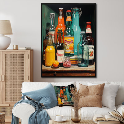 Darvi " Pop Art 1950S Soda Emotion II " Color Photography Print