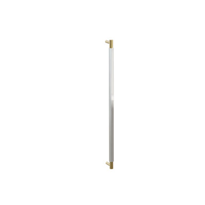 Emtek Back to Back SELECT Appliance Pull 24" T-Bar Straight Knurled Bar