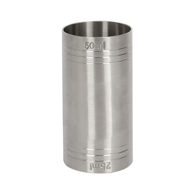 Rink Drink Stainless Steel Thimble Measure - 25ml, 7.5cm H x 3.5cm W x 3.5cm D