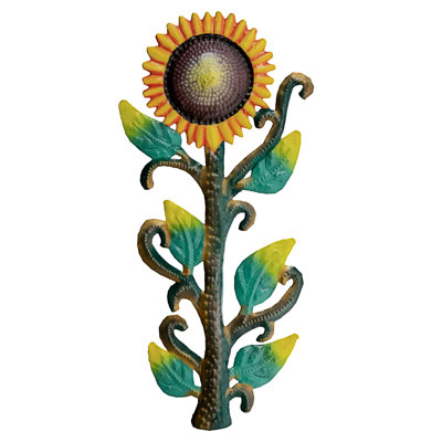 Naman Water Resistant Steel Floral And Botanical Wall Decor