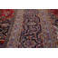 Tapis unique en laine noué à la main des années 1980 de 9 pi 8 po x 13 pi 3 po rouge