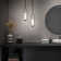 Rollins Dimmable LED Mini Pendant With Alabaster Shade