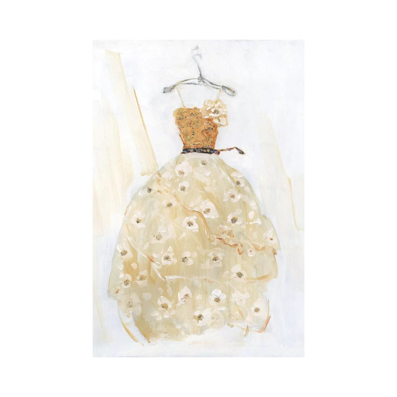Ball Gown I by Sally Swatland - Wrapped Canvas Gallery-Wrapped Canvas Giclée, 101.6cm H x 66.04cm W