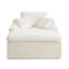 Chaise longue Boneless Cloud avec larges accoudoirs