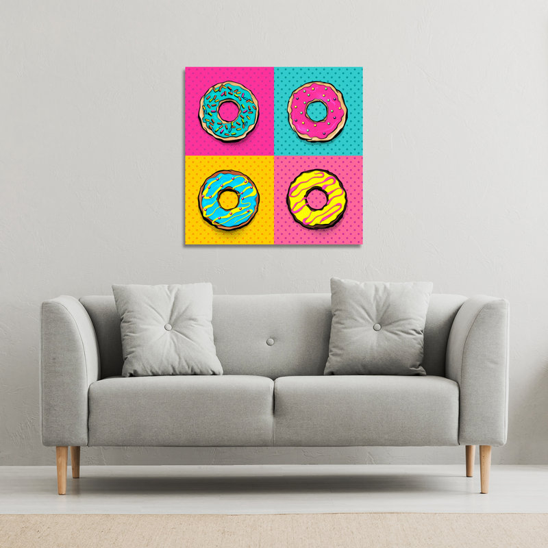 No Title by Andrew Lee - Wrapped Canvas Print
