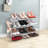 12 Pair Stackable Shoe Rack-592232359