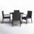 Alyah 4 - Person Patio Dining Set with Round Table , Cushions Included