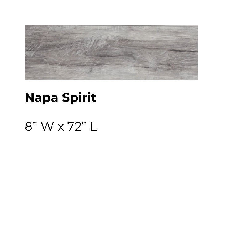 ADURA®APEX avec planche en vinyle de luxe WPC Microban® Napa 8 po x 72 po x 8 mm avec couche d'usure de 20 mil, Ange