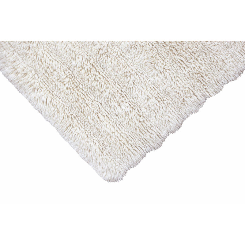 Sheep of the World Handmade Wool Area Rug, Rectangle 5'7" x 7'10"