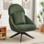 Fauteuil d'appoint pivotant avec coussin Areyah-231320033