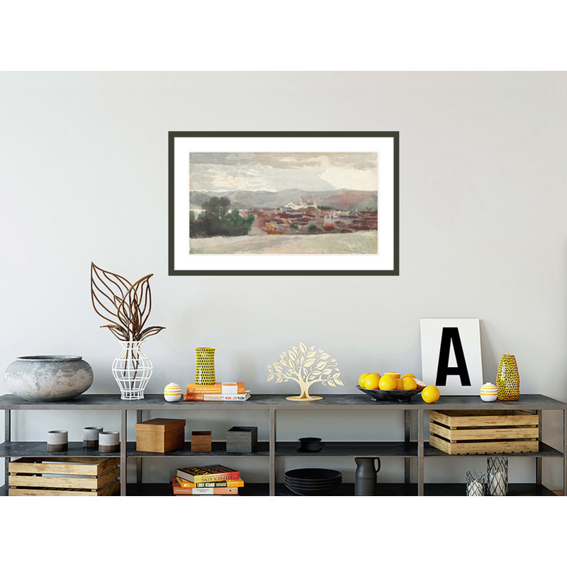 «Santiago de Cuba» par Winslow Homer, impression giclée sur cadre, H 25,89 po x l 41,5 po