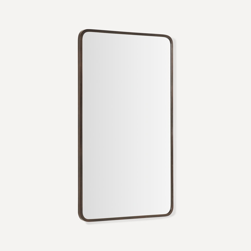 Craft Series Bathroom / Vanity Mirrors, Brushed Pewter, 30" x 24"