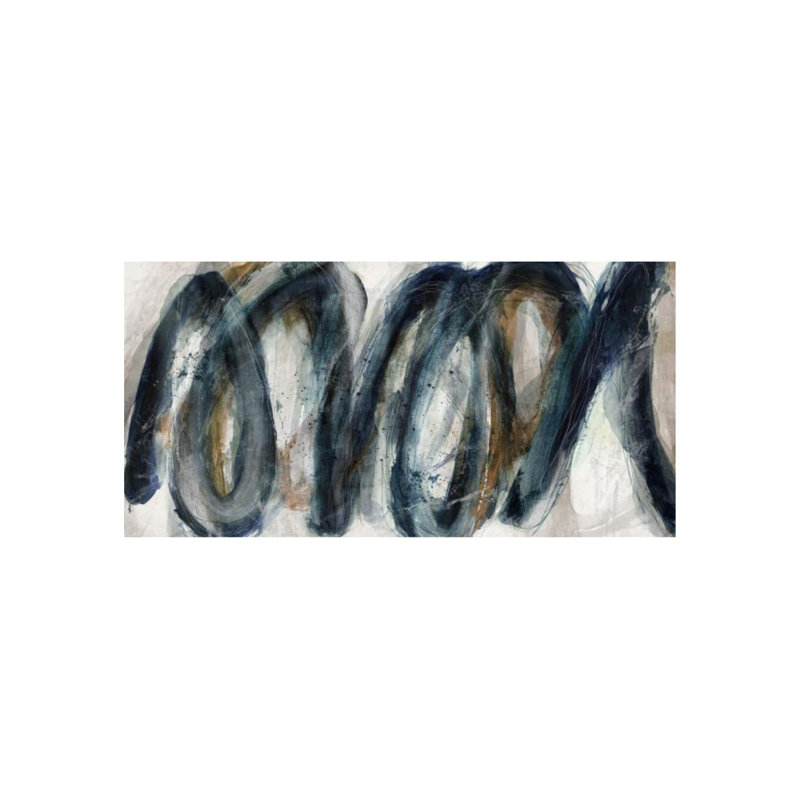 «Infinity Motion» par Mari Urasawa - reproduction d'art, Couche de verre, H 30 po x l 60 po x P 1,5 po