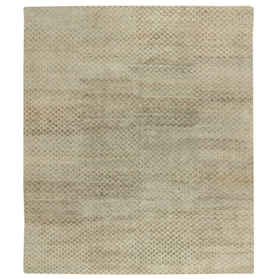 Pure Textures Geometric Area Rug in Beige/Brown/Neutral