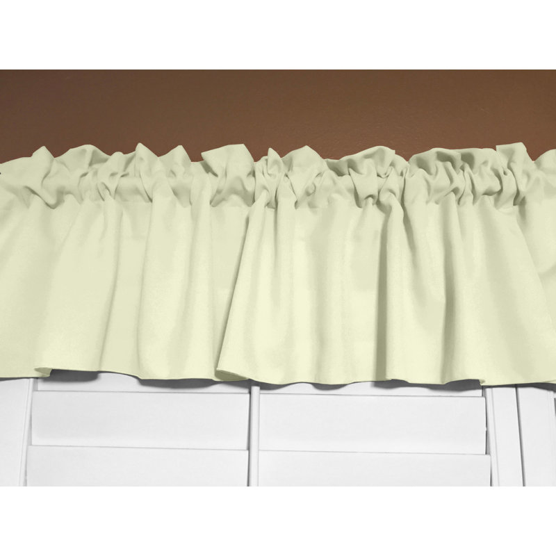 Cantonnière sur mesure l 58 po Pastorella, L 58 po x L 16 po, Ivoire