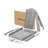 (Set of 2) Weather-Resistant Foldable Outdoor Adirondack Chair Set-105499585