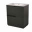 Meuble-lavabo 30 po avec lavabo en céramique et tiroirs pleine extension-116125836