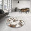 Tapis décoratif multicolore à motif abstrait-1658930701