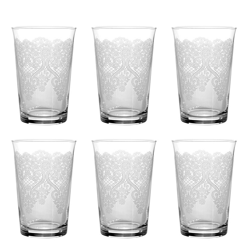 Ensemble de 6 verres Venice
