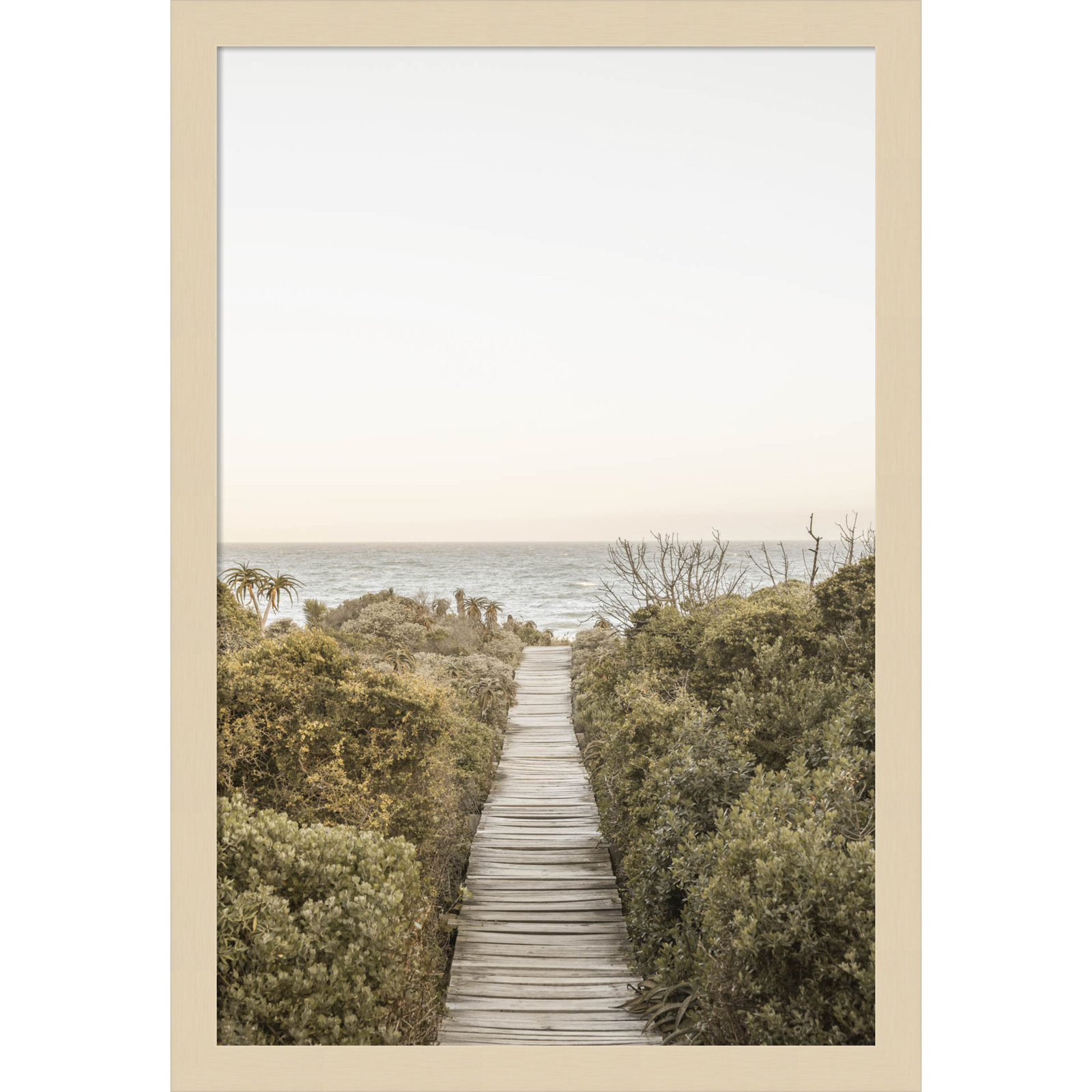 Partlow "Boardwalk" Print by Shot by Clint, 21" H x 15" W, Brown