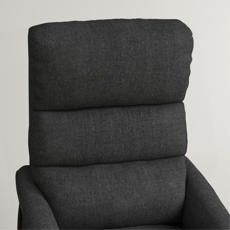 Electric Lift Recliner Chair With Remote Control, Black