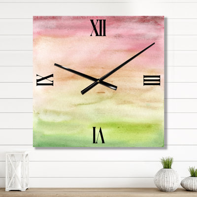Metal Wall Clock
