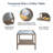 Lalainia Outdoor Ottoman