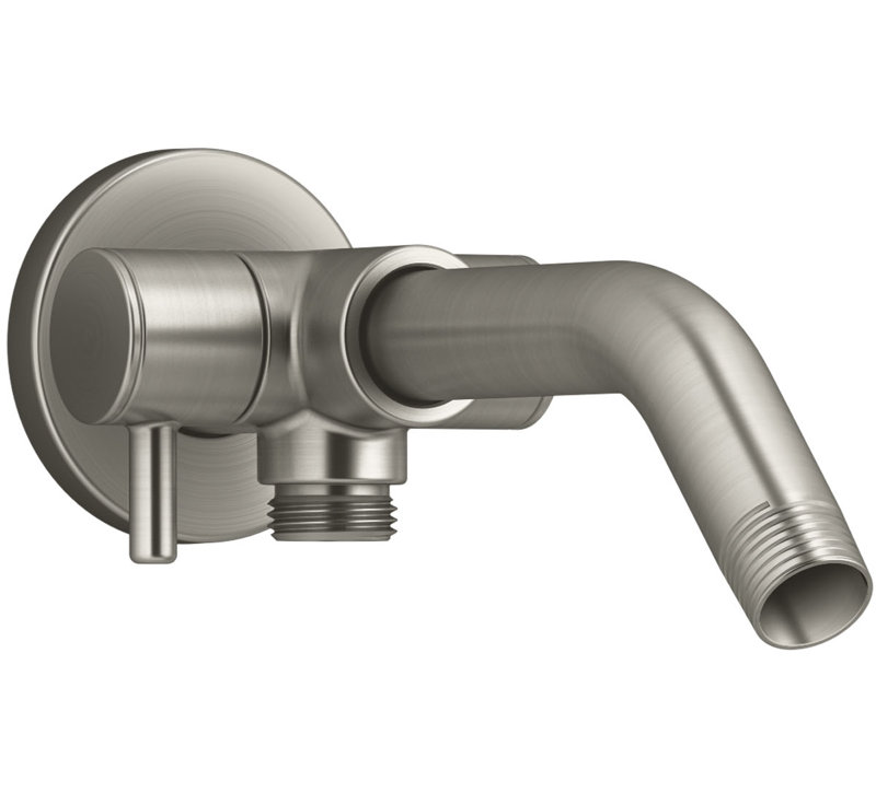 Showerarm with 2-Way Diverter, Brushed Nickel