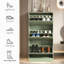 Armoire à chaussures élégante, étagère à chaussures fonctionnelle, unité de rangement pour chaussures, rangement de rangement peu encombrant-519598271
