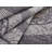 Bungalow Rose Charcoal Gray Medallion Quilted Bedspread Set - Modern Floral Mosaic Design-289053913