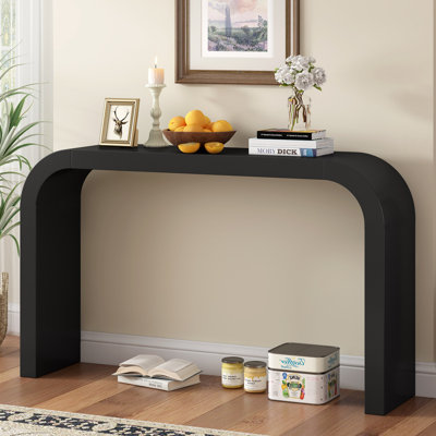 Modern Minimalist Console Table,Elegant and Versatile Design,Perfect for Living Room, Hallway, and Bedroom,Sturdy and Stable Frame