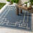 Amherst Geometric Power Loomed Indoor Outdoor Area Rug-1568216493