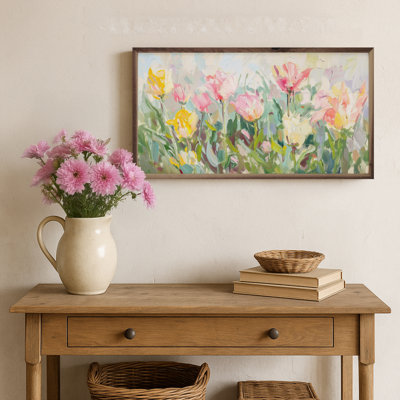 Tulipes printanières pastel par Design Studio