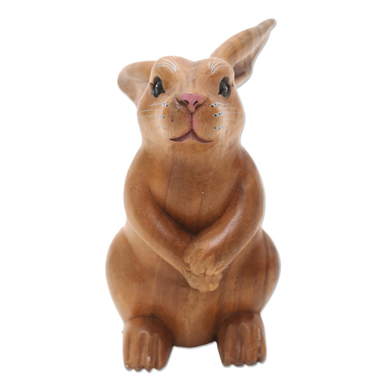 Brazell Handmade Figurine / Sculpture Decorative Object, Brown