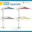 Weekend 120'' Cantilever Umbrella-49419567